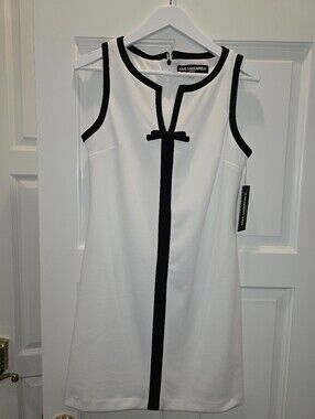 Karl Lagerfeld Paris Scuba Crepe Dress, NWT